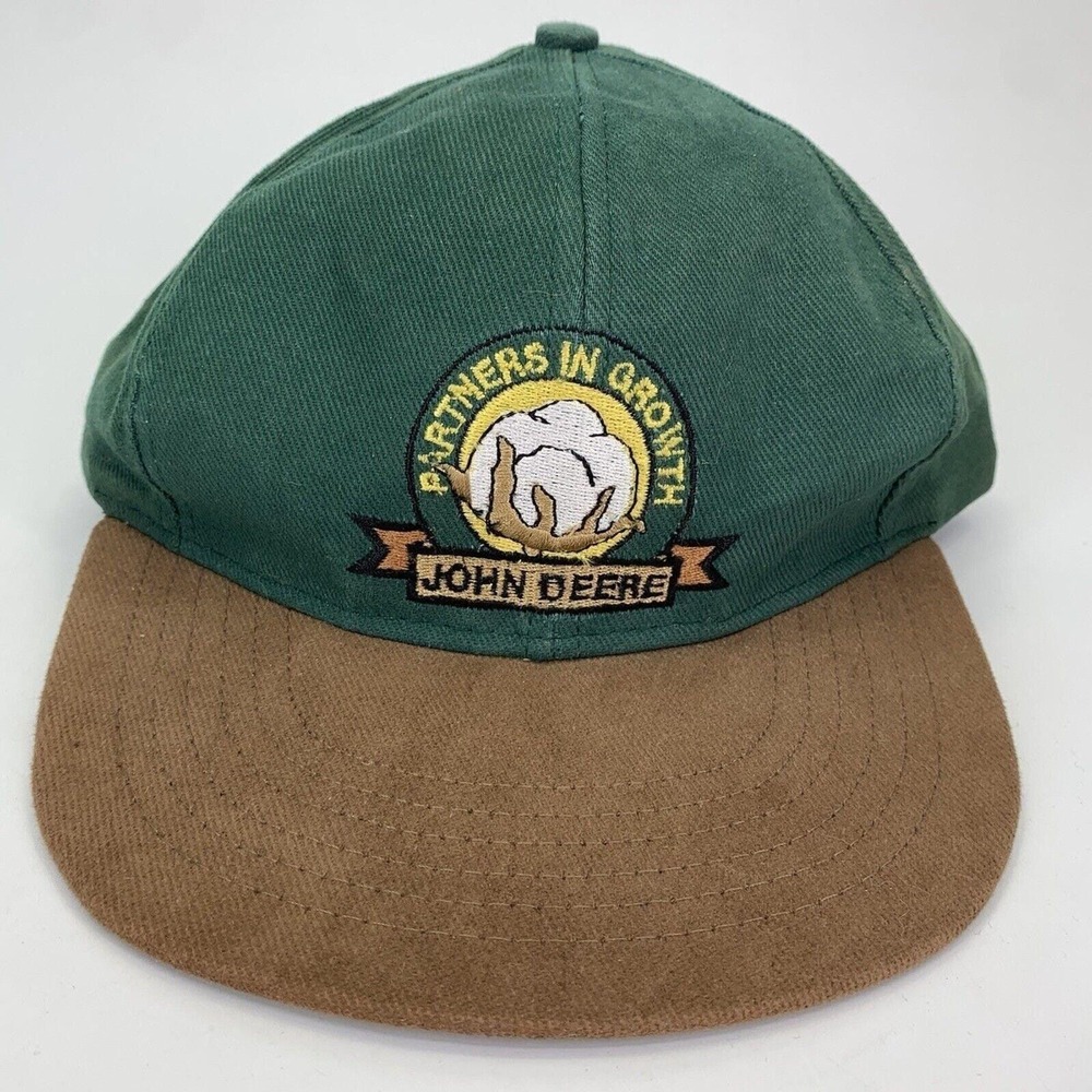 Vintage Swingster John Deere Partners In Growth Snapback‎ Hat